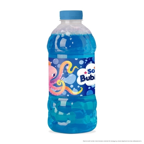 Bubble Solution 1L Octopus Bottle