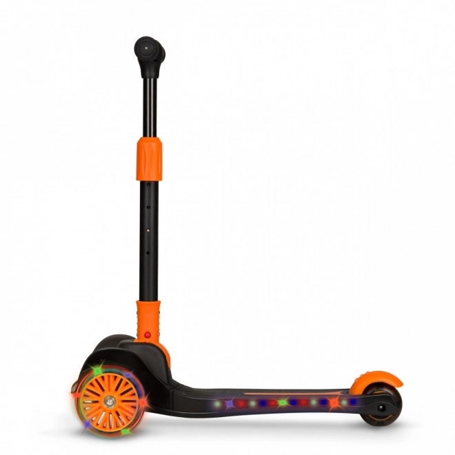 Timmy Orange and Black Scooter for Kids