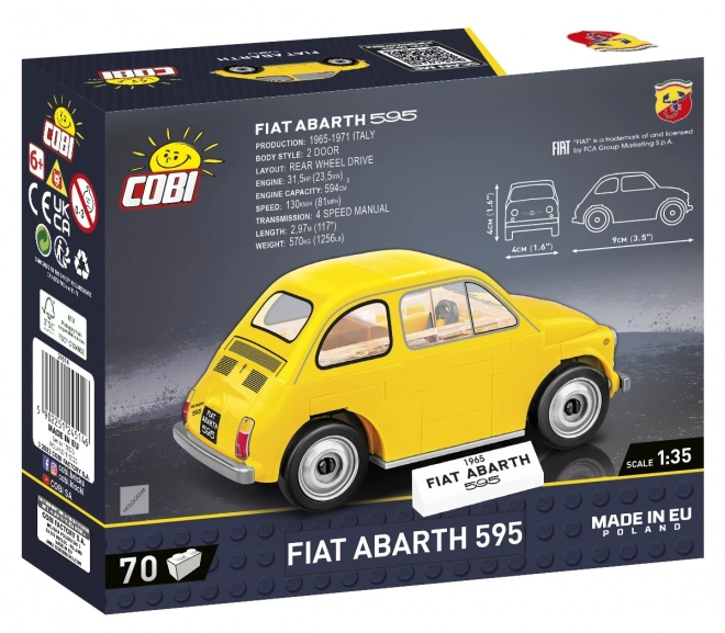 Fiat Abarth 595 Building Set