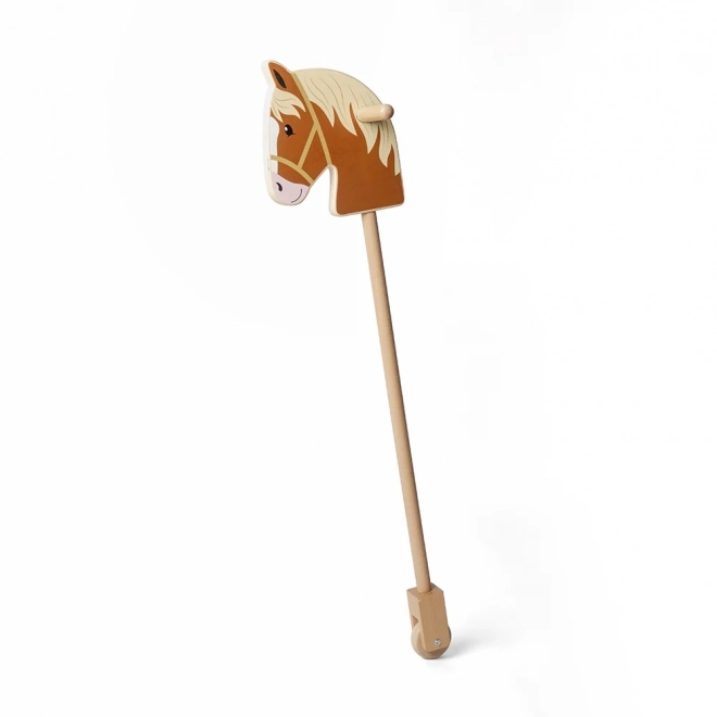 Wooden Horse on a Stick Toy