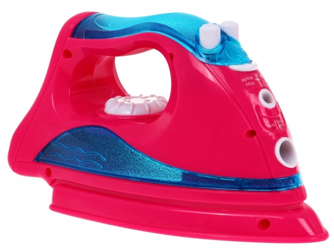 Interactive Children's Ironing Set with Steam Iron and Folding Board