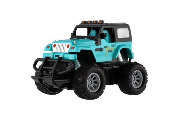 Remote Control Blue Off-Road Car