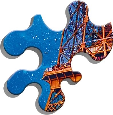 Trefl Puzzle Crazy Shapes Tropical Island