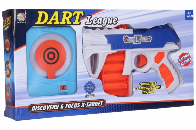 Foam Dart Gun with Target