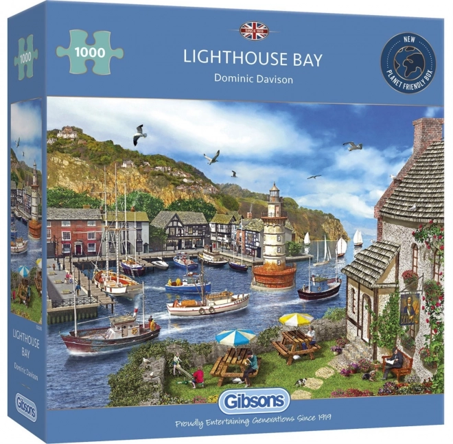 Gibsons Lighthouse Cove Puzzle 1000 Pieces