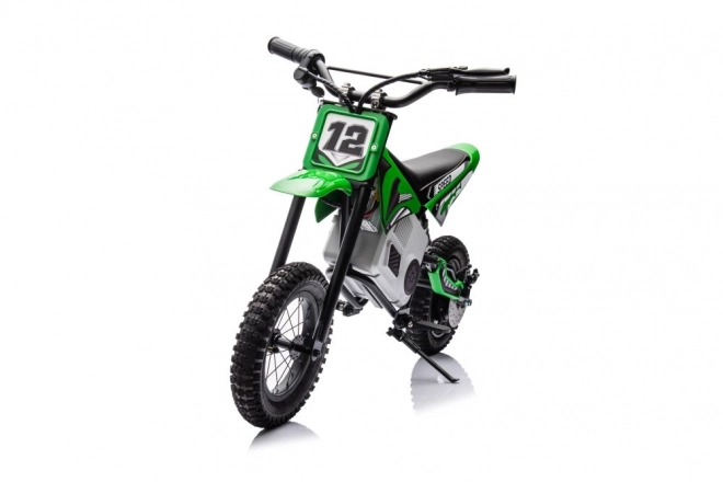 Electric Green Kids Dirt Bike