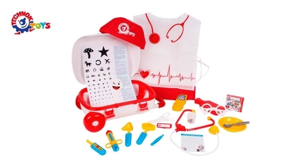 Doctor Playset in Rolling Suitcase