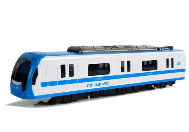 Blue Toy Train with Sounds and Lights