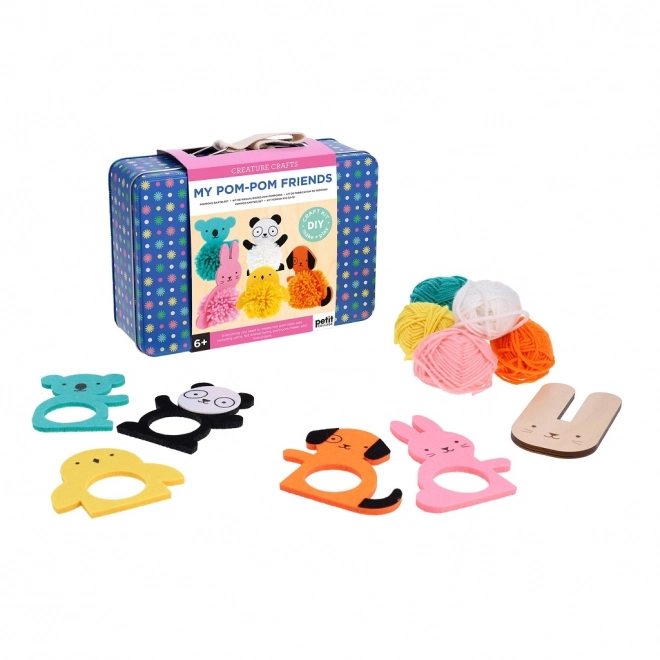 Creative Craft Kit Pom Animal Friends