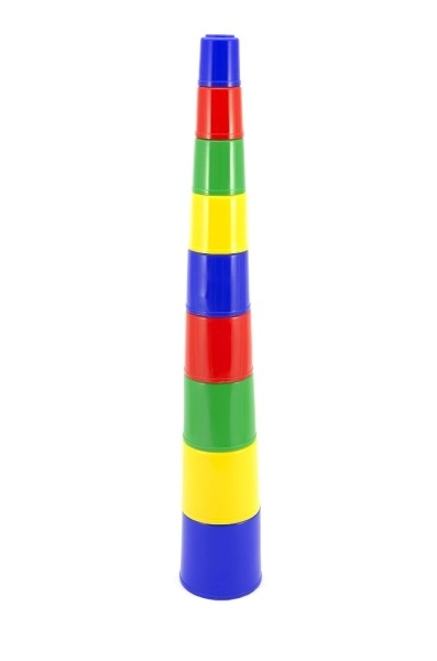 Colorful Stacking Cups Toy