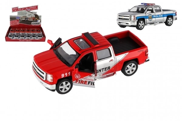 Chevrolet Silverado Police Car Toy Model