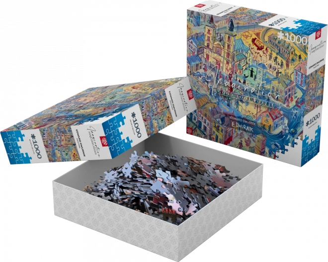 Good Loot puzzle imagination: Edward Dwurnik - Radzymin 1000 pieces