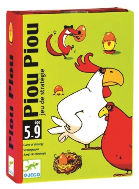 Card Game Piou Piou by Djeco