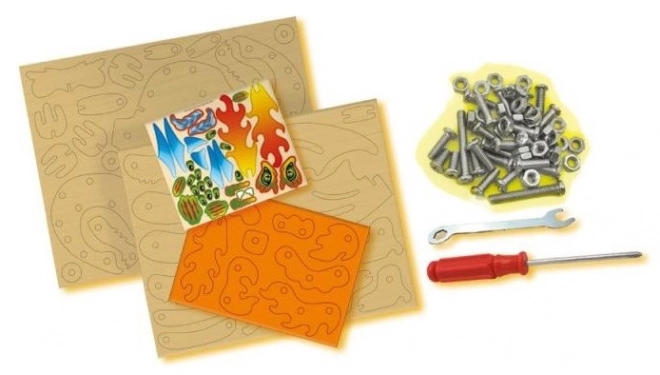 Wooden Dragon Craft Kit