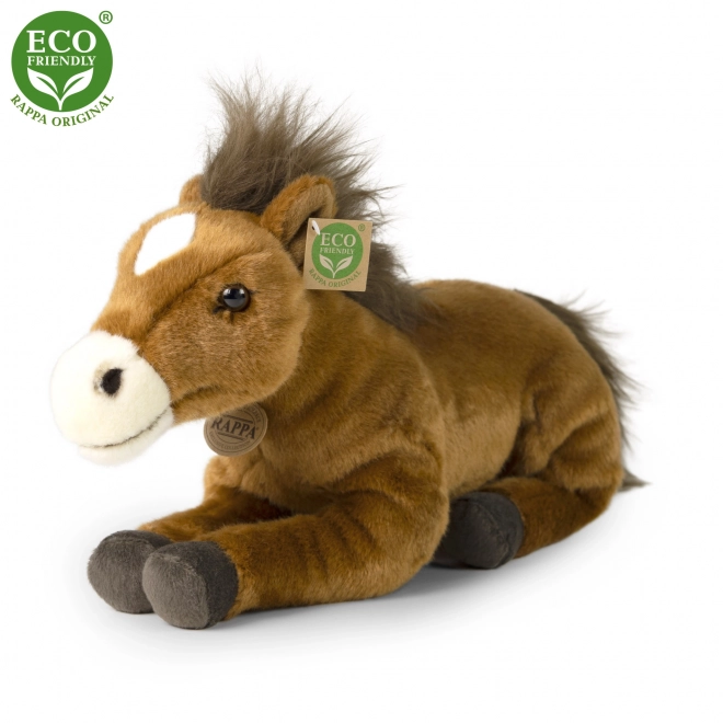 Plush Lying Horse Eco-Friendly 35 cm