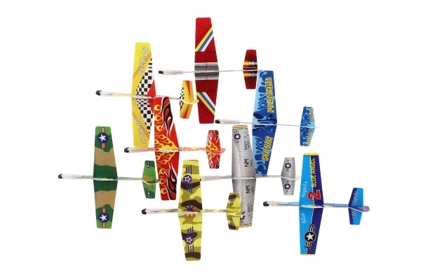 Foam Throwing Plane 18cm Assorted Styles