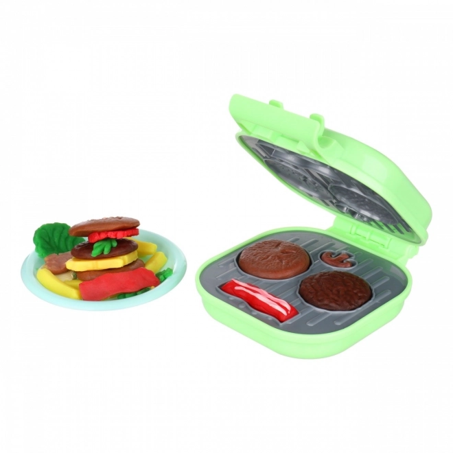 Play Dough Burger Set