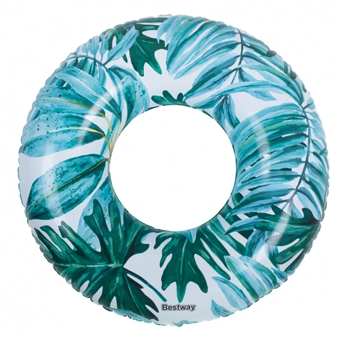 Inflatable Tropical Palms Swimming Ring by Bestway