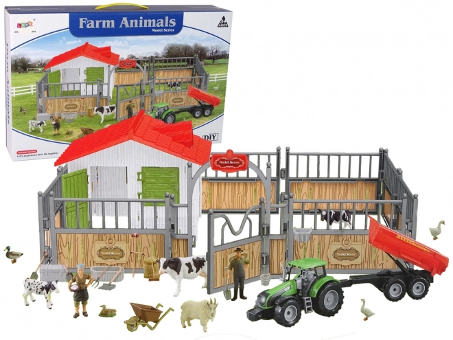 DIY Farm Set with Animals