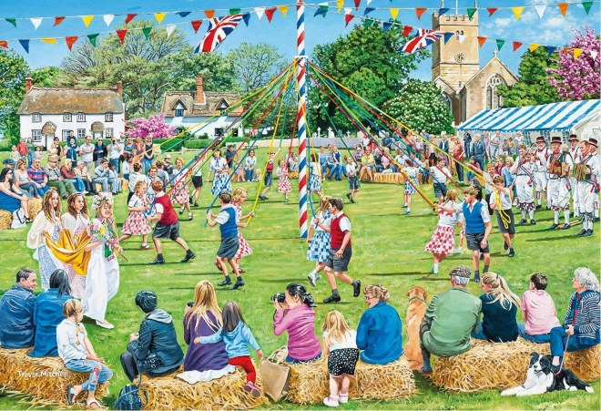 Gibsons Village Celebrations Puzzle Set 4x500 Pieces