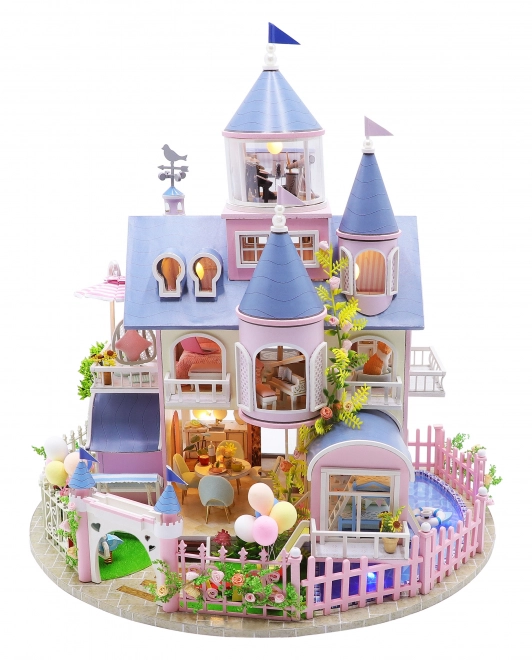 2kids toys fairy tale castle dollhouse miniature