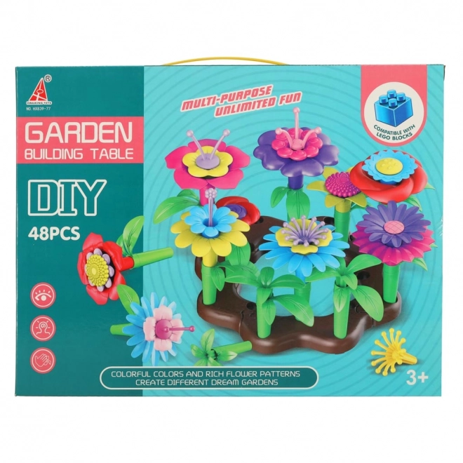 Creative Flower Garden Block Set