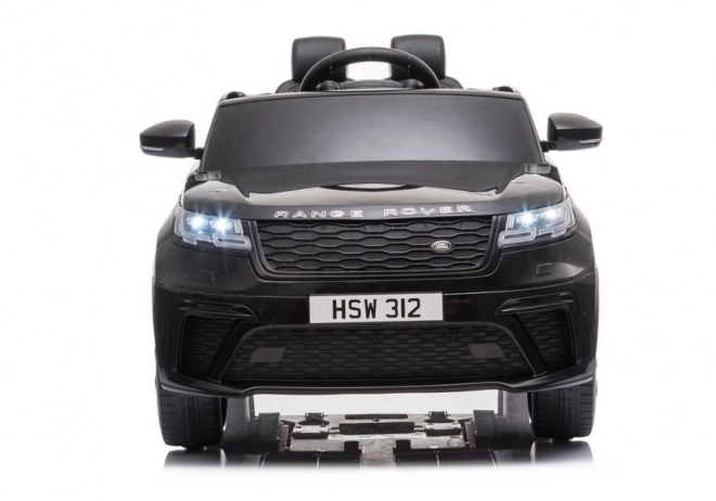 Electric Ride-On Car Black Lacquer Range Rover for Kids