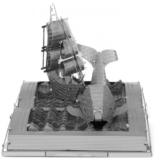 Metal Earth 3D Puzzle Book: Moby Dick