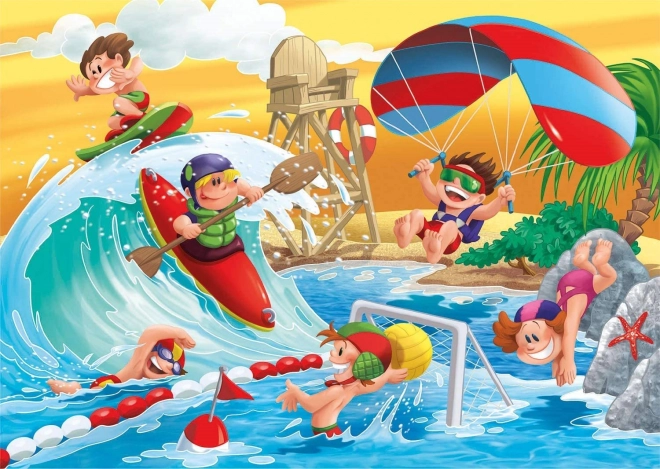 Clementoni Sports Adventure Puzzle Set