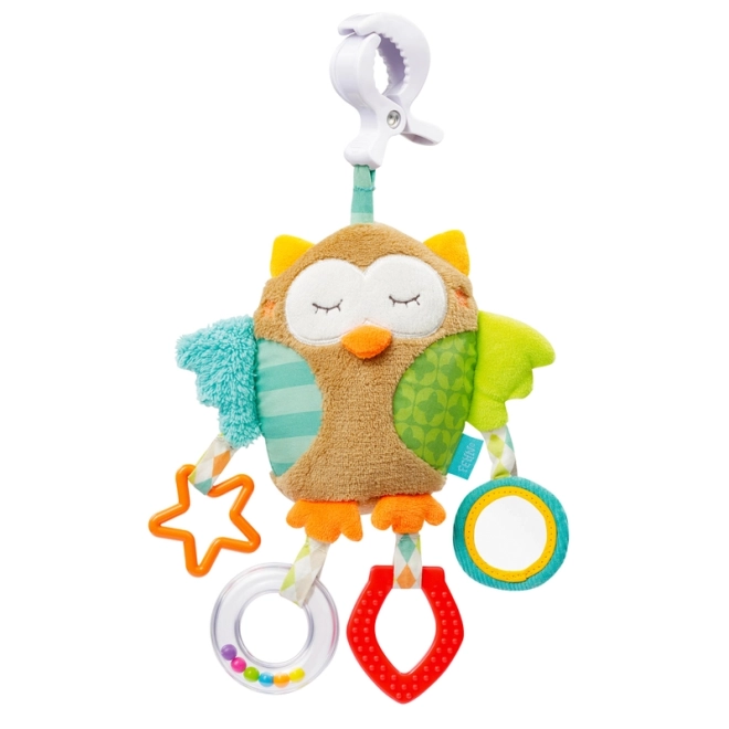 Forest Owl Clip Toy