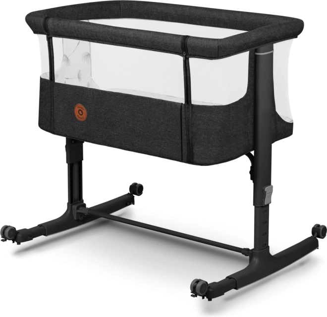 Lionelo Baby Crib Aurora 3-in-1 Grey Graphite