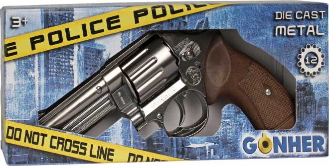 Metal Police Toy Revolver