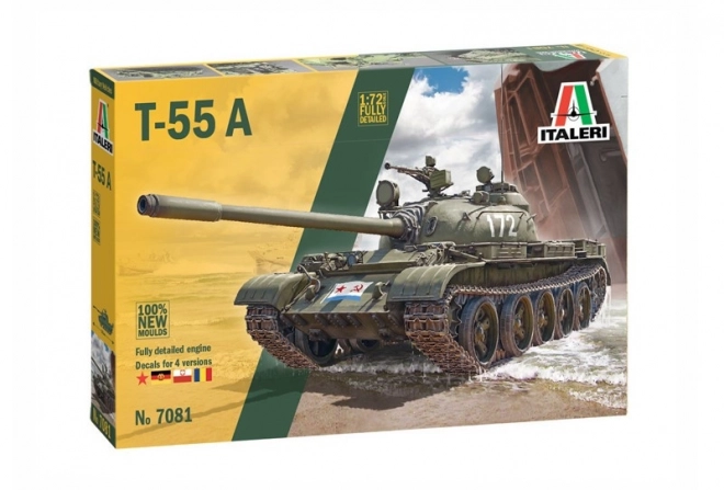 Medium Tank T-55A Model Kit