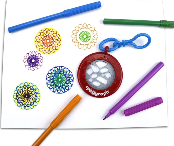 Keychain Pendant Spirograph Cyclex