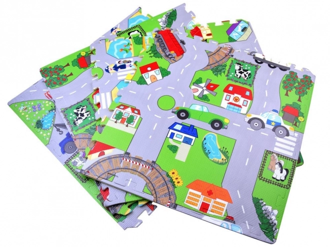 Foam Street Puzzle Mat