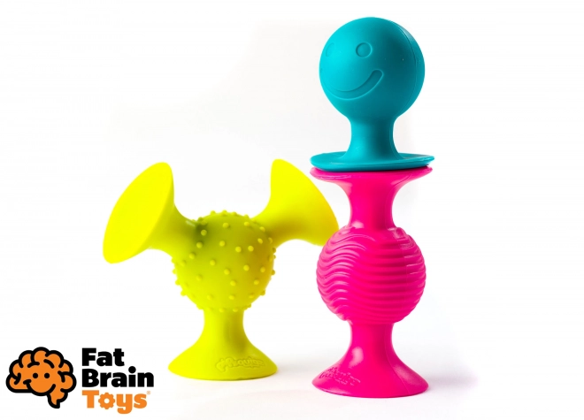 Fat Brain Rattles pipSquigz Set