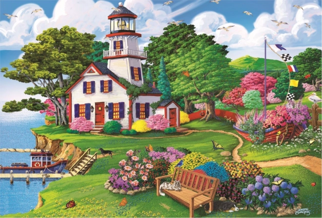 Trefl Wood Craft Origin Summer Retreat Puzzle