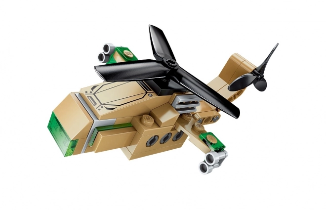 Qman Raider Aircraft Building Set