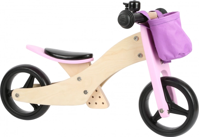 Small Foot Wooden 2-in-1 Trike Pink