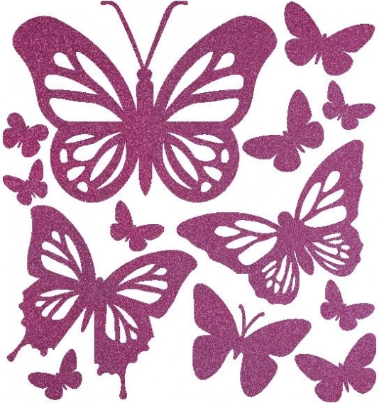 Design elegante delle farfalle
