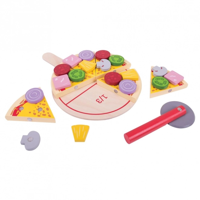 Wooden Pizza Cutting Set