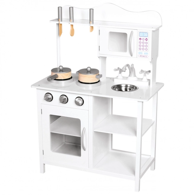 Bino wooden play kitchen Amélie with accessories