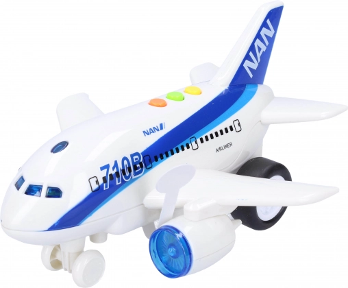 Airplane with Light and Sound Effects