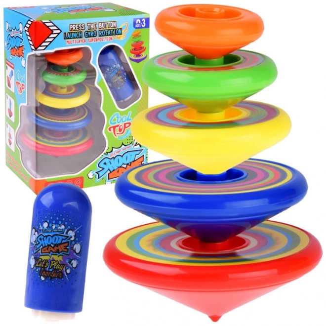 Mega Spinning Top Pyramid Game