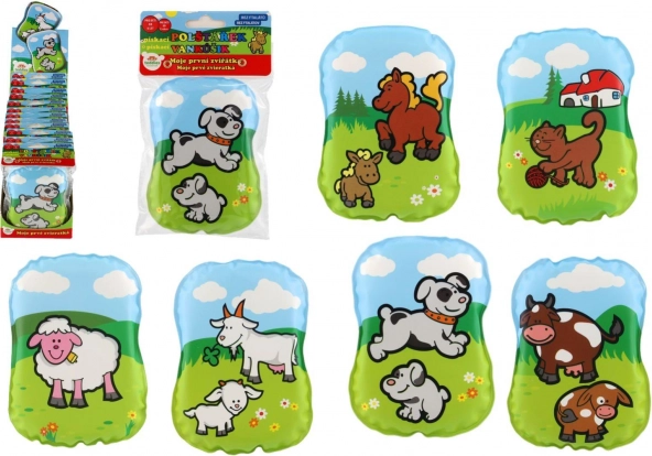 Cuscinetto sonoro I miei primi animaletti 12 × 9 × 2 cm