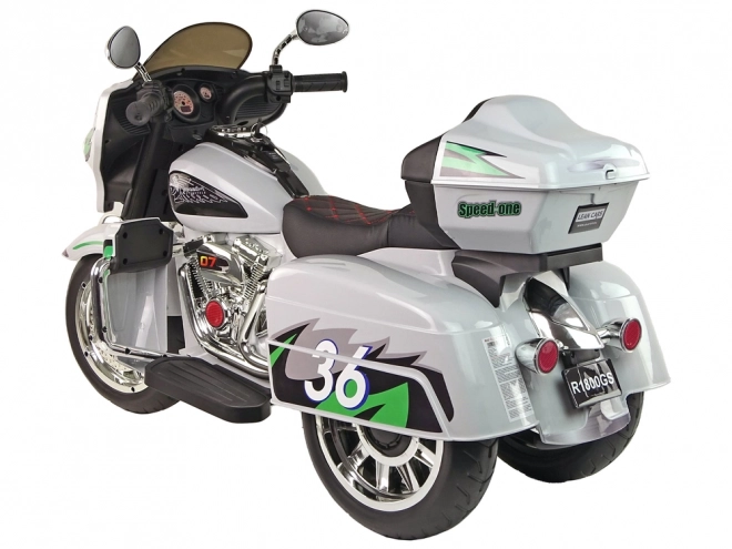 Battery-Powered Tricycle Goldwing Gray