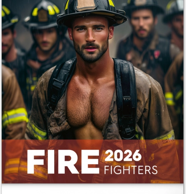 Wall Calendar Firefighters Dreamy 2026