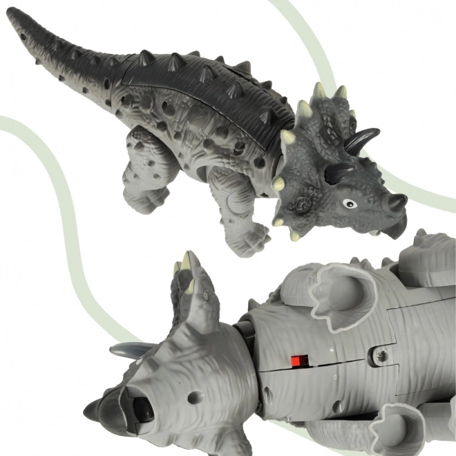 Interactive Triceratops Dinosaur Toy