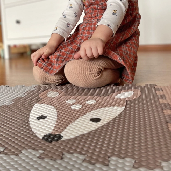 Interactive Deer Puzzle Mat