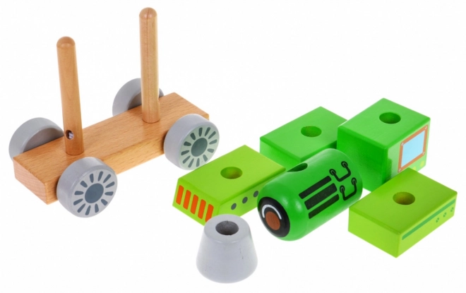 Wooden Train Toy